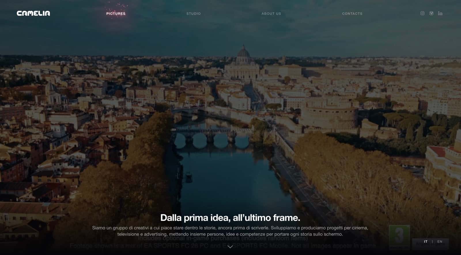 Camelia Pictures — anteprima del progetto