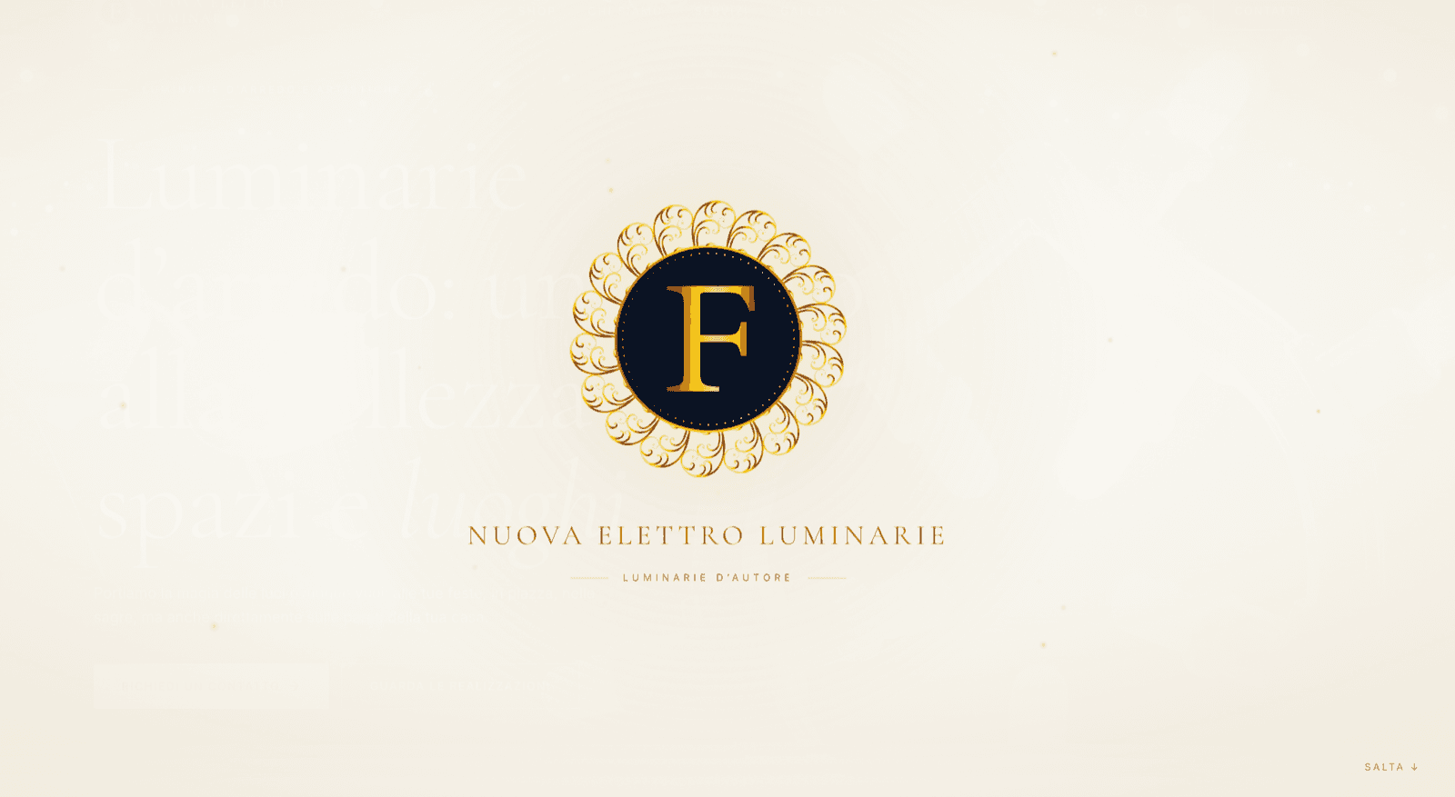 Nuova Elettro Luminarie — project preview