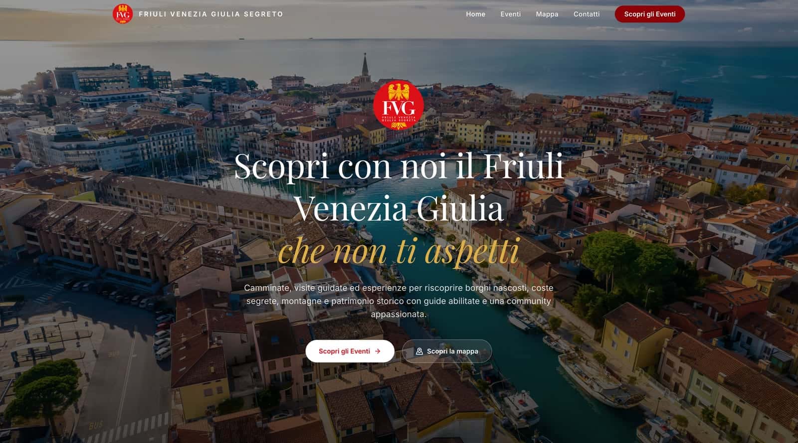 Friuli Venezia Giulia Segreto — project preview
